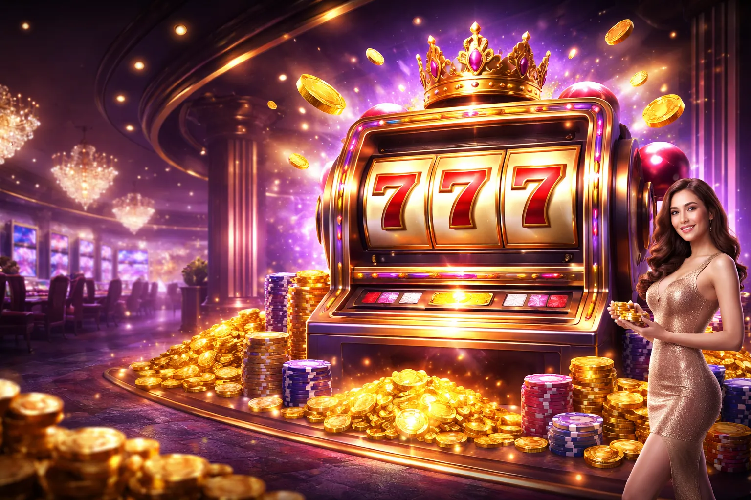 Hình ảnh chính trò chơi nổ hũ và slot tại f169 code